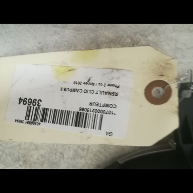 Compteur occasion RENAULT CLIO CAMPUS II Phase 2 07-2009->12-2012 1.5 DCI 85ch 8200949510 3