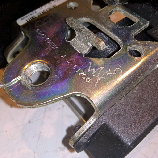 Ceinture arrière droite occasion SEAT LEON II Phase 1 09-2005->05-2009 2.0 TDI 140ch 1P0857806CRAA 3