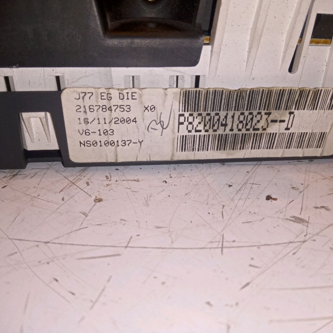 Compteur occasion RENAULT MODUS Phase 1 09-2004->12-2007 1.5 DCI 65ch 8200617794 3