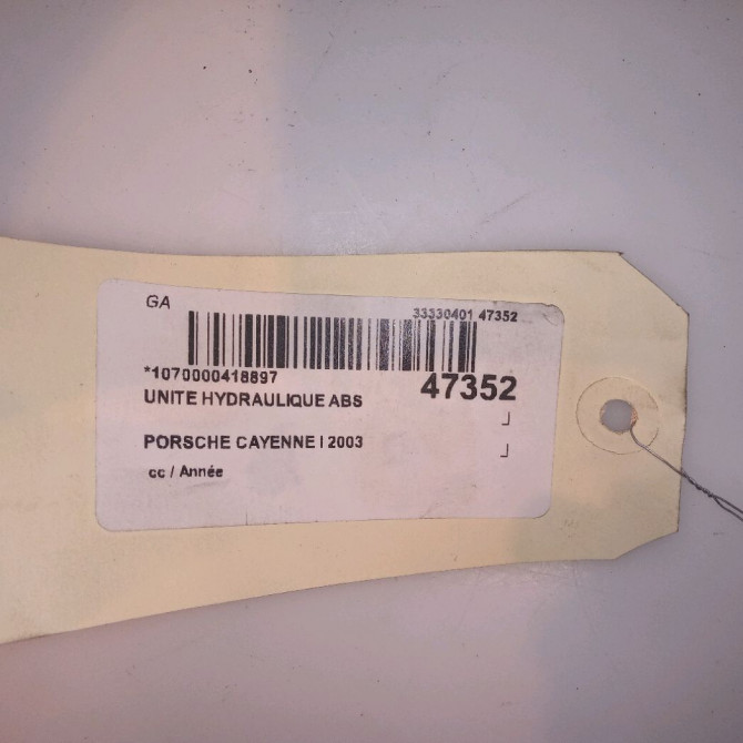 Unité hydraulique ABS occasion PORSCHE CAYENNE I 454135 5