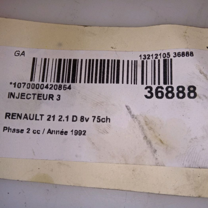 occasion RENAULT 21 Phase 2 07-1989->09-1994 2.1 D 8v 75ch 3