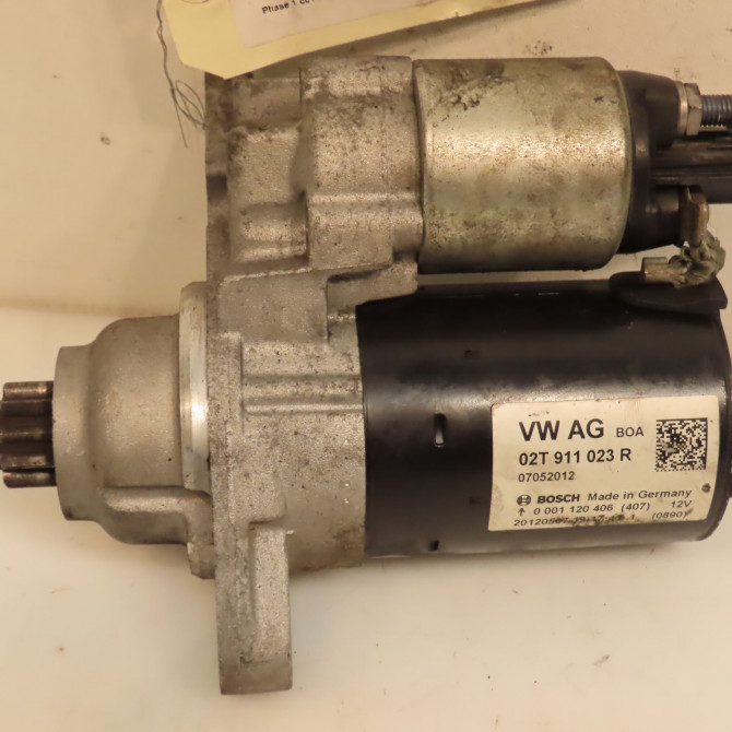 Démarreur occasion VOLKSWAGEN POLO V POLO V Phase 1 2009-09-01->2014-05-31 1.2 60ch 2