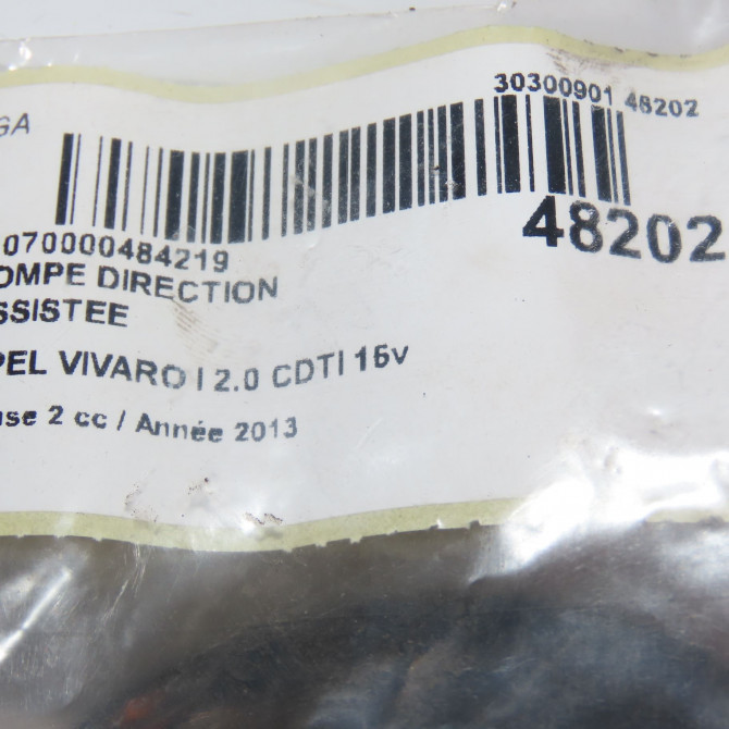 Pompe direction assistee occasion OPEL VIVARO I Phase 2 08-2006->... 2.0 CDTI 16v 90ch 93865609 4