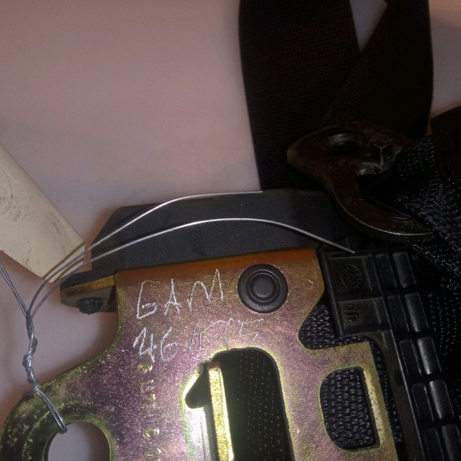 Ceinture arrière gauche occasion  16886023859A86 3