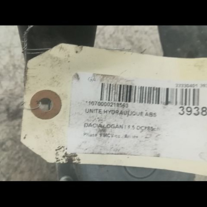 Unité hydraulique ABS occasion DACIA LOGAN I Phase 1 MCV 01-2007->10-2008 1.5 DCI 85ch 8201063079 2
