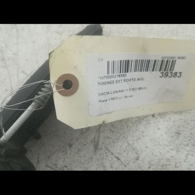 Poignee ext porte avg occasion DACIA LOGAN I Phase 1 MCV 01-2007->10-2008 1.5 DCI 85ch 6001549493 2