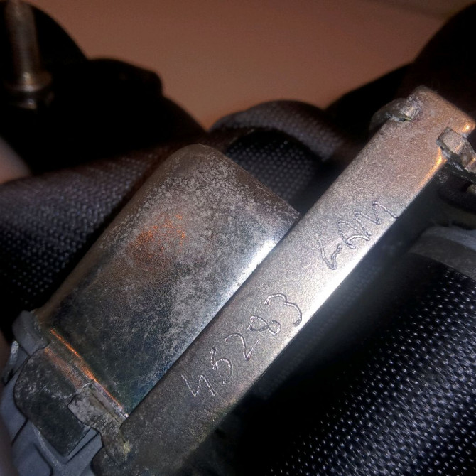 Ceinture arrière gauche occasion RENAULT SCENIC II Phase 2 09-2006->04-2009 1.9 DCI 130ch 8200798391 3