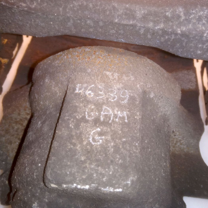 Etrier de frein avant gauche occasion RENAULT SCENIC IV Phase 1 04-1995->04-1999 1.6 DCI 130ch 410114125R 4