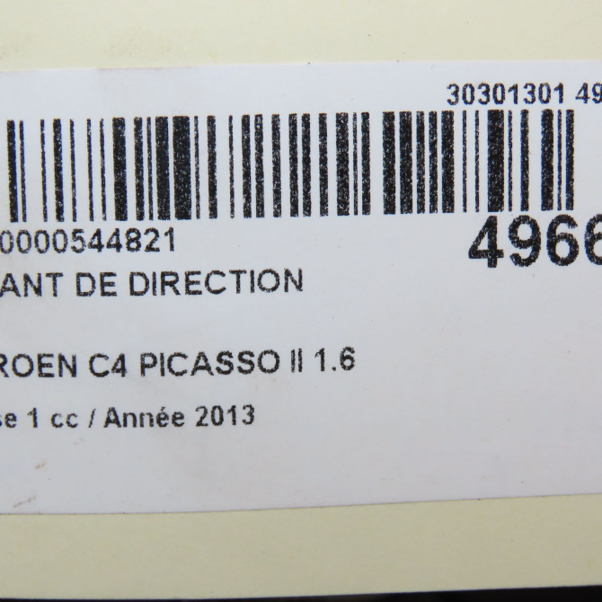 Volant de direction occasion CITROEN C4 PICASSO II Phase 1 04-2013->... 1.6 e-HDi 8v 115ch 98057440ZD 6