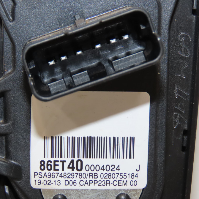 Potentiometre accelerateur occasion CITROEN C4 PICASSO II Phase 1 04-2013->... 1.6 e-HDi 8v 115ch 4