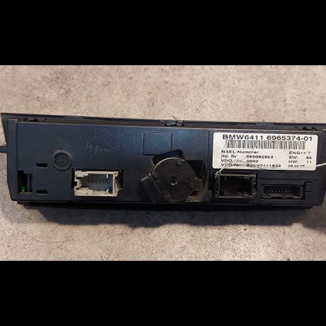 Commande de chauffage occasion B.M.W. SERIE 1 I Phase 1 05-2004->12-2006 120d 64119313740 2