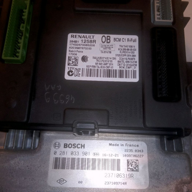 Calculateur moteur occasion RENAULT SCENIC IV Phase 1 04-1995->04-1999 1.6 DCI 130ch 237109714R 3