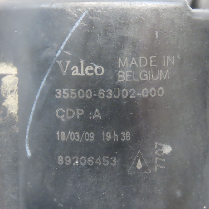 Phare antibrouillard avant droit occasion NISSAN PIXO Phase 1 05-2009->... 1.0i 12v 68ch 261544A00G 4