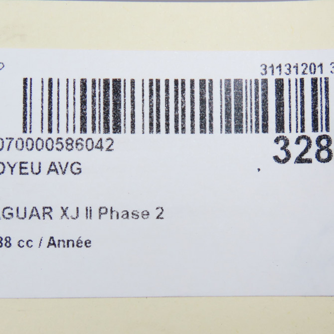 Moyeu avg occasion JAGUAR XJ II Phase 2 COUPE 01-1987->09-1991 5