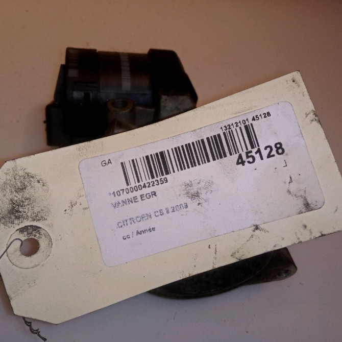 Vanne EGR occasion CITROEN C5 II 1618GZ 7