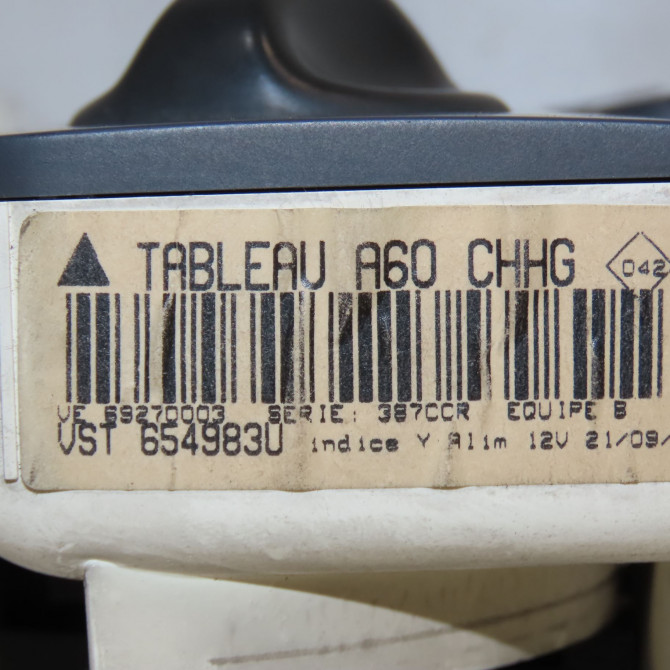 Commande de chauffage occasion RENAULT CLIO II Phase 1 03-1998->06-2001 1.9 D 65ch 3