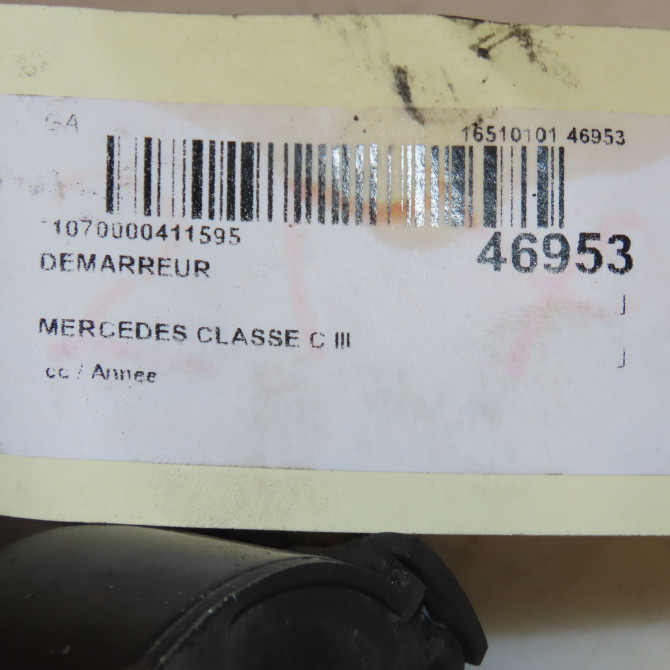 Démarreur occasion MERCEDES CLASSE C III 9061300 3