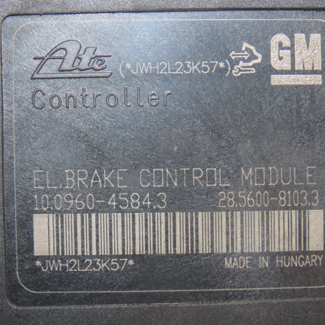 Unité hydraulique ABS occasion OPEL ASTRA IV ASTRA IV Phase 2 2012-07-01->2016-04-30 13384013 4