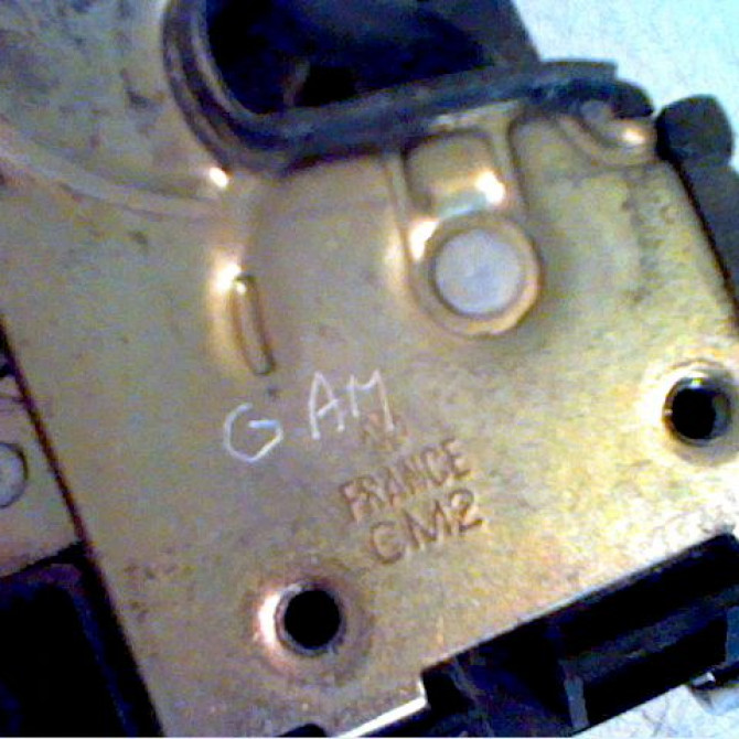 Serrure porte arg occasion VOLKSWAGEN GOLF III Phase 1 01-1992->12-1997 1H4839015G 3