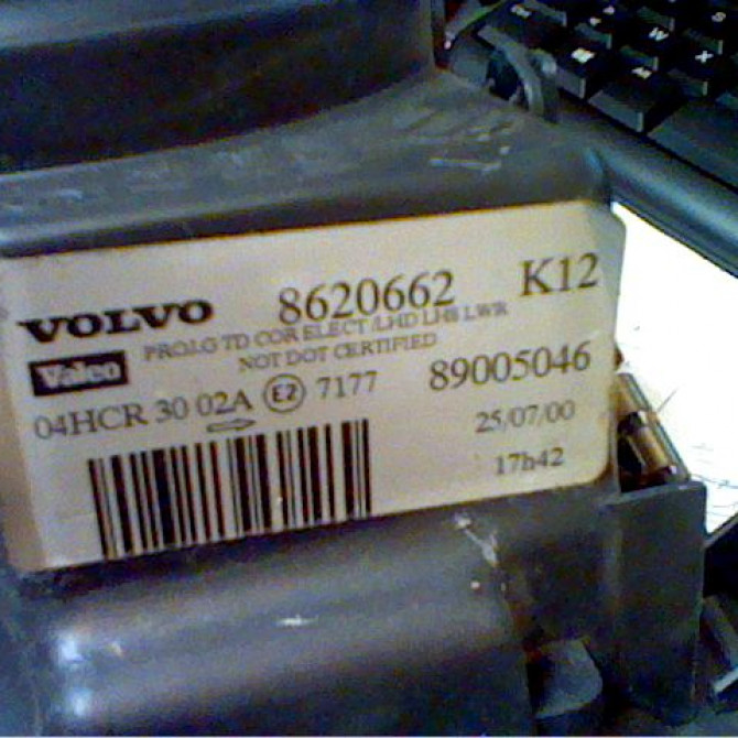 Phare gauche occasion VOLVO S80 I Phase 1 07-1998->12-2002 8620662 3