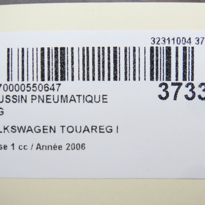 occasion VOLKSWAGEN TOUAREG I Phase 1 11-2002->12-2006 2.5 TDI 175ch 6