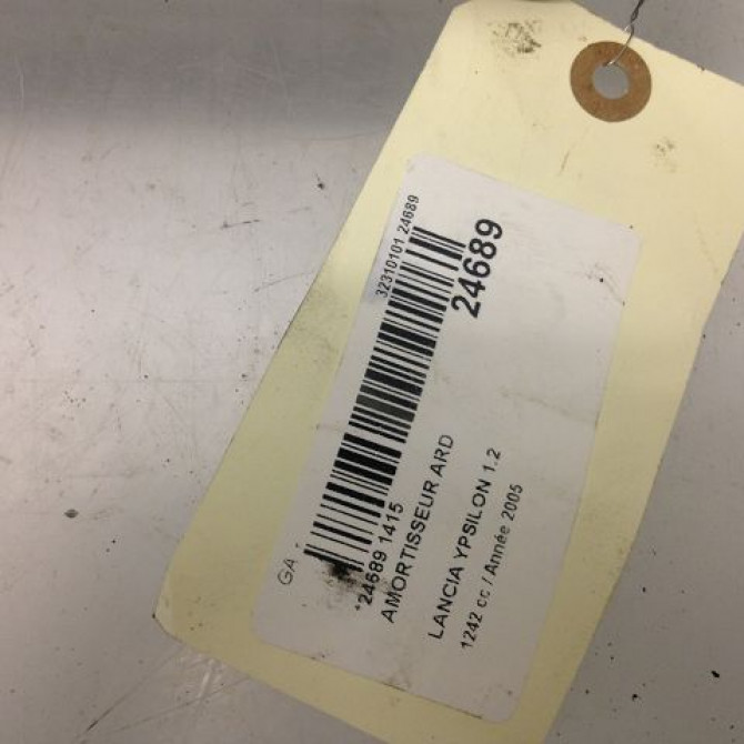 Amortisseur arrière droit occasion LANCIA YPSILON IV Phase 1 10-2003->10-2006 51846885 3