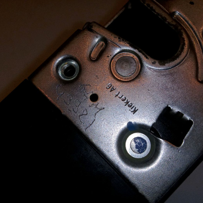 Serrure porte arg occasion PEUGEOT 307 Phase 2 SW 06-2005->07-2008 1.6HDi 16v FAP 110ch 9137E4 4