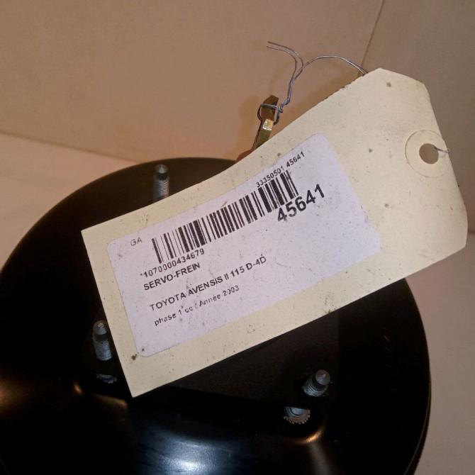 Servo-frein occasion TOYOTA AVENSIS II phase 1 05-2003->08-2006 115 D-4D 4461005090 4