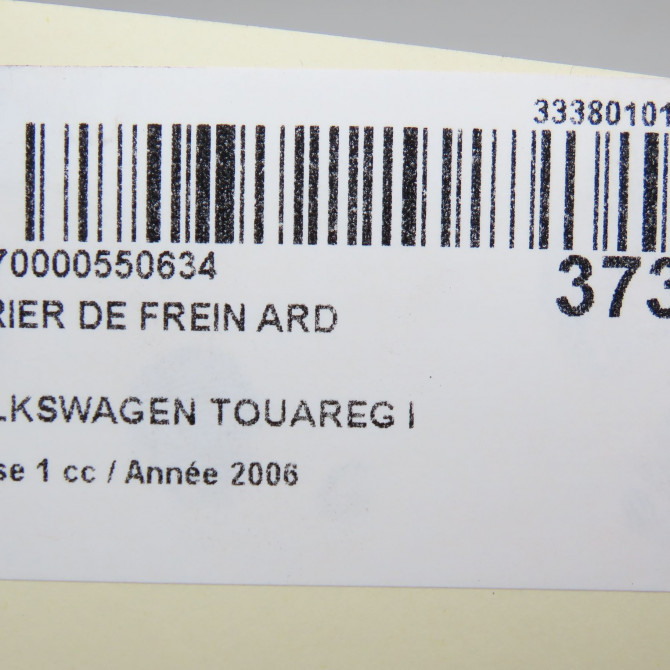 Etrier de frein arrière droit occasion VOLKSWAGEN TOUAREG I Phase 1 11-2002->12-2006 2.5 TDI 175ch 7L6615424 6