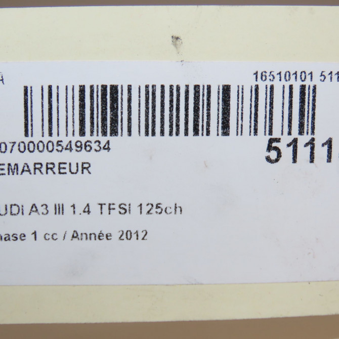 Démarreur occasion  AM911022C 8