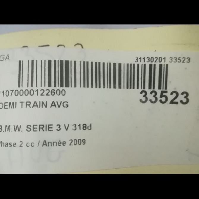 Demi train avant gauche occasion B.M.W. SERIE 3 V Phase 2 09-2008->12-2011 318d 31216793923 4