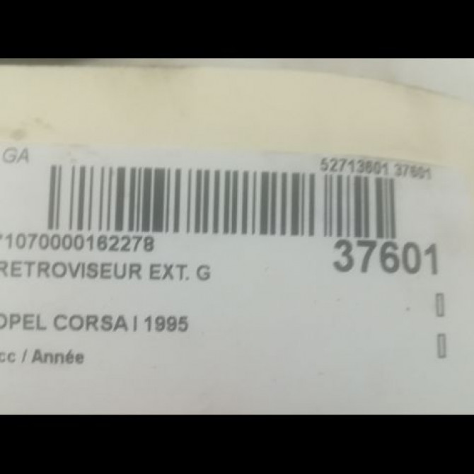 Retroviseur exterieur gauche occasion OPEL CORSA I 90482039 3