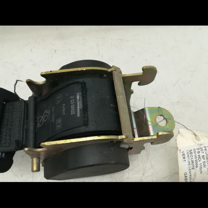Ceinture centrale arriere occasion PEUGEOT 307 Phase 1 04-2001->06-2005 2.0 HDI 110ch 8974JS 2