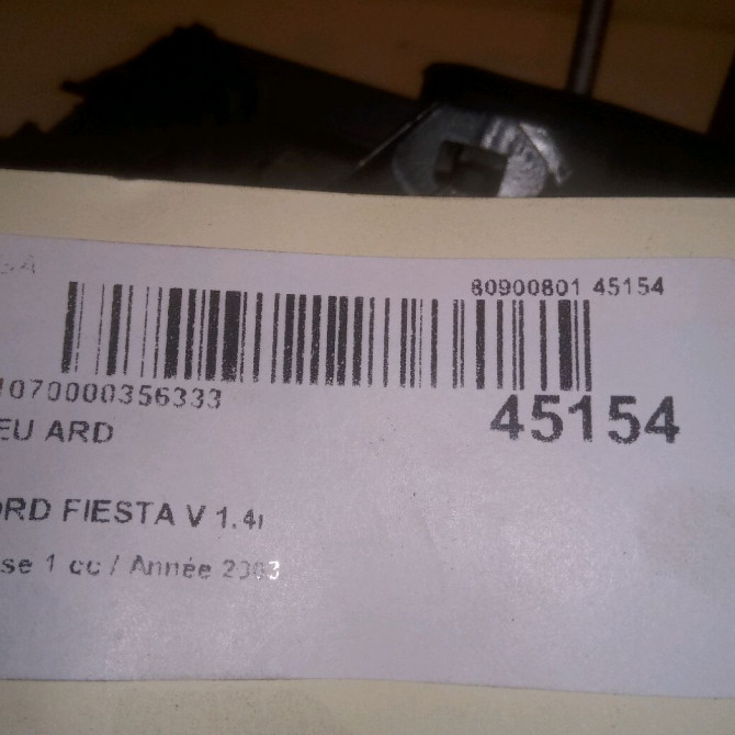 Feu arrière droit occasion FORD FIESTA V Phase 1 09-2002->10-2005 1.4i 1324561 4