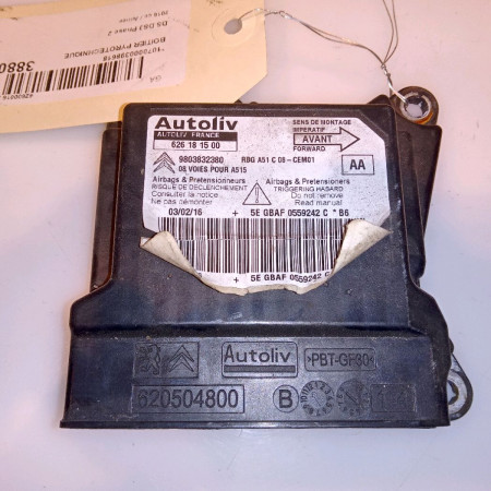 Boitier pyrotechnique occasion DS DS3 Phase 2 06-2014->... 9803832380