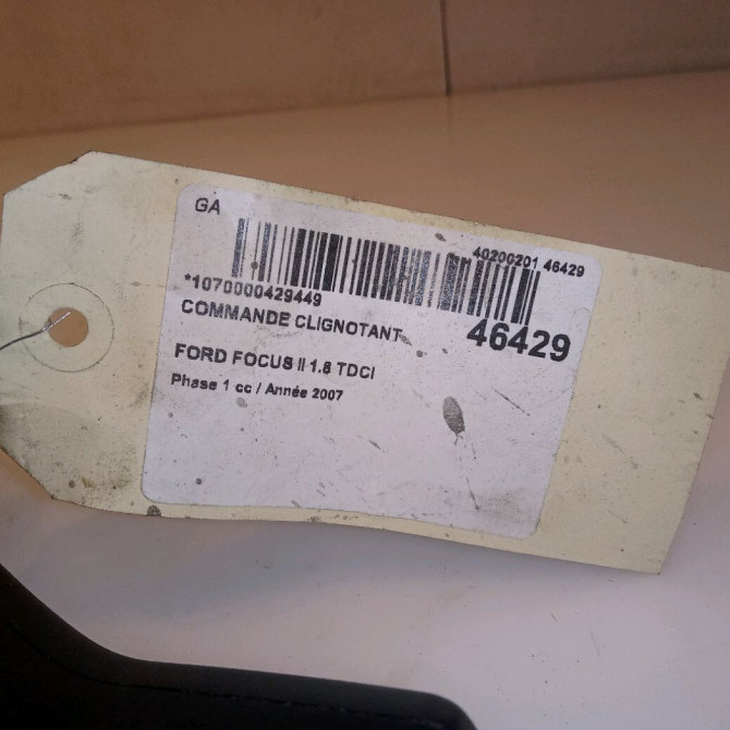 Commande clignotant occasion FORD FOCUS II Phase 1 09-2004->12-2007 1.8 TDCI 115ch 1471867 4