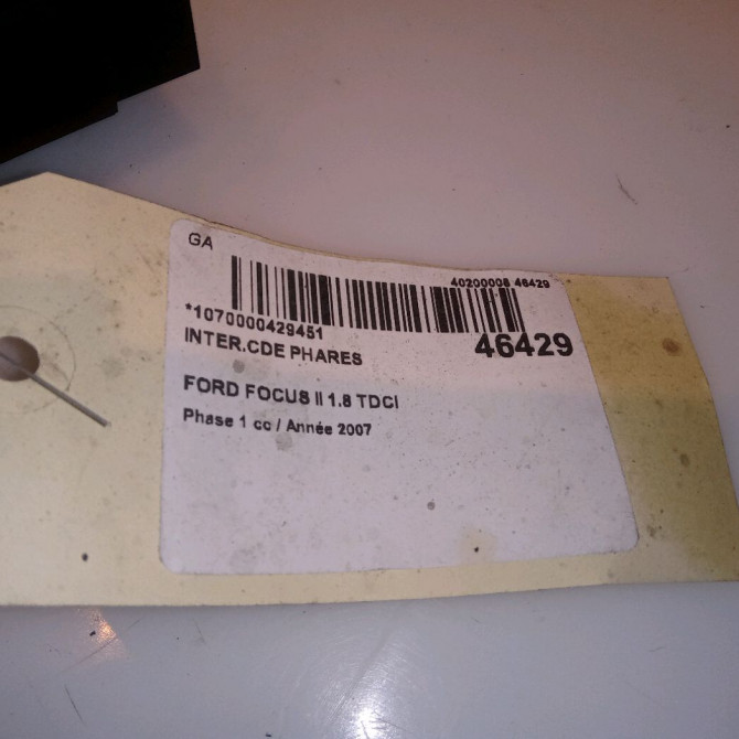 Interrupteur commande de phares occasion FORD FOCUS II Phase 1 09-2004->12-2007 1.8 TDCI 115ch 1471867 4