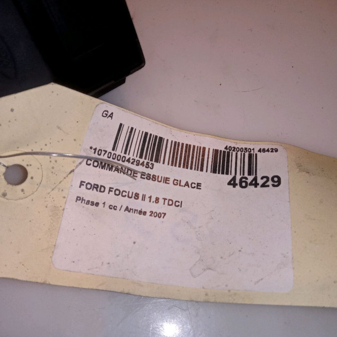 Commande essuie glace occasion FORD FOCUS II Phase 1 09-2004->12-2007 1.8 TDCI 115ch 1350067 4
