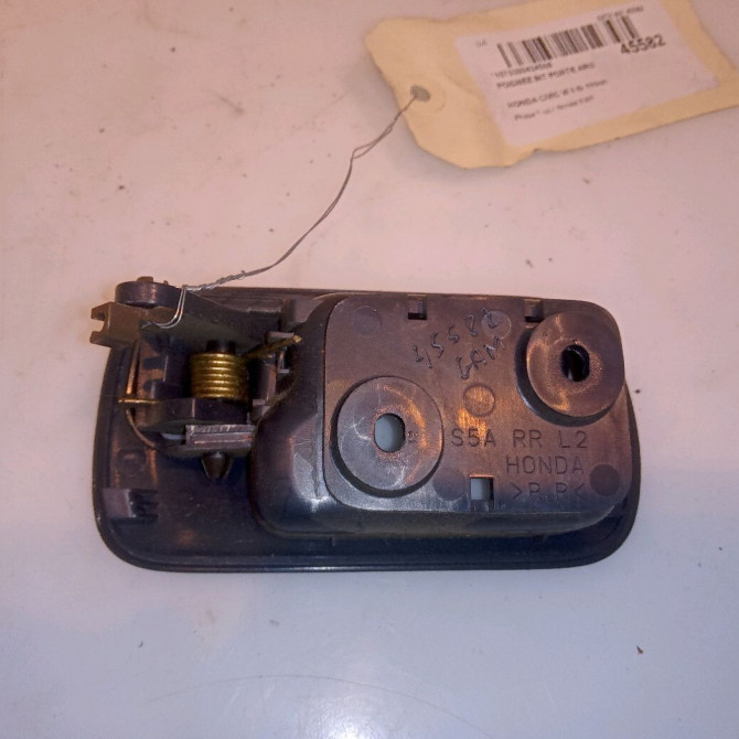 Poignee int porte arg occasion HONDA CIVIC VI Phase 1 03-2001->12-2003 1.6i 110ch 72660S5A003ZD 2