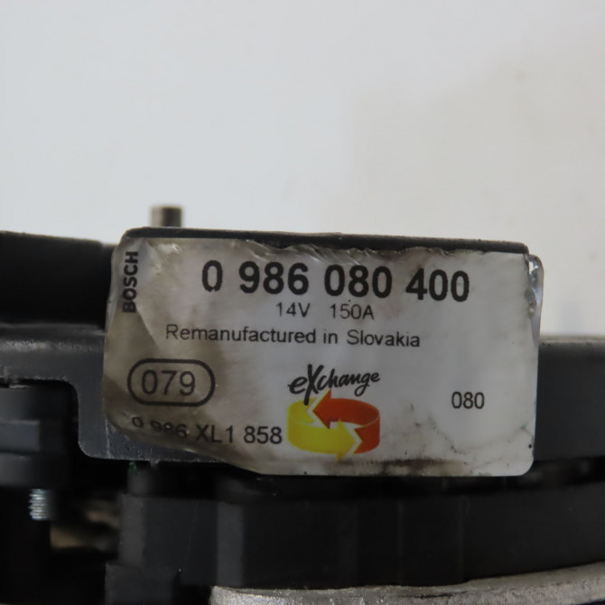 Alternateur occasion NISSAN QASHQAI I Phase 2 03-2010->04-2014 1.5 DCI 110ch 23100JD10ARE 7