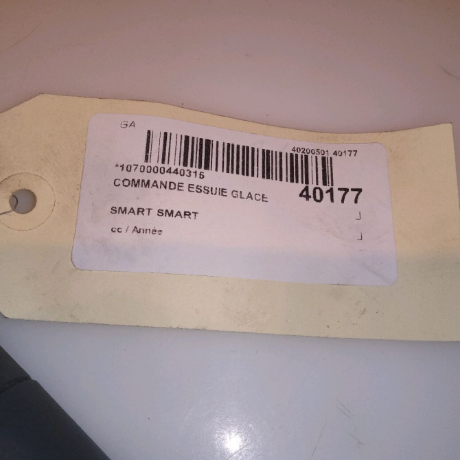 Commande essuie glace occasion SMART SMART CITY/FORTWO II 4