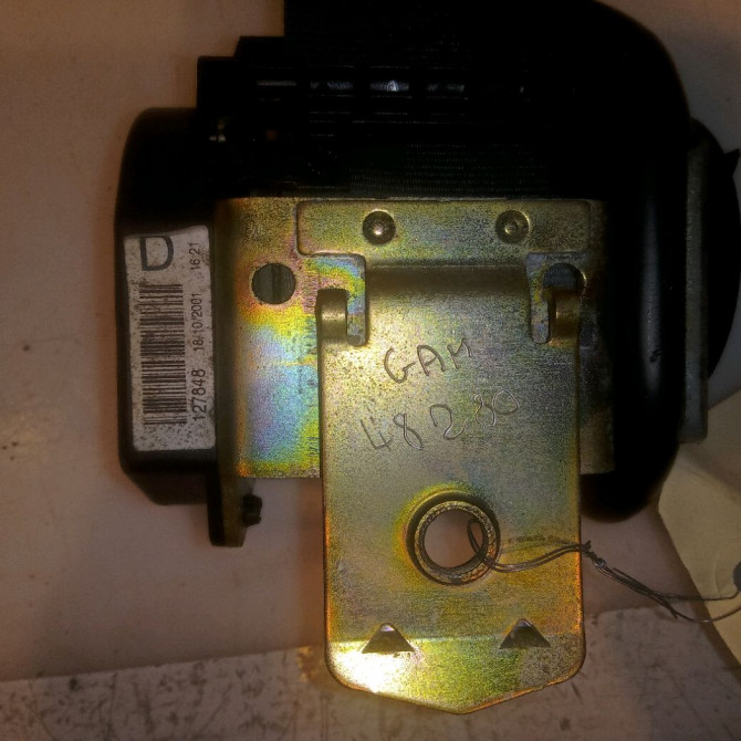 Ceinture arrière droite occasion RENAULT LAGUNA II Phase 1 11-2000->03-2005 1.9 DCI 120ch 3