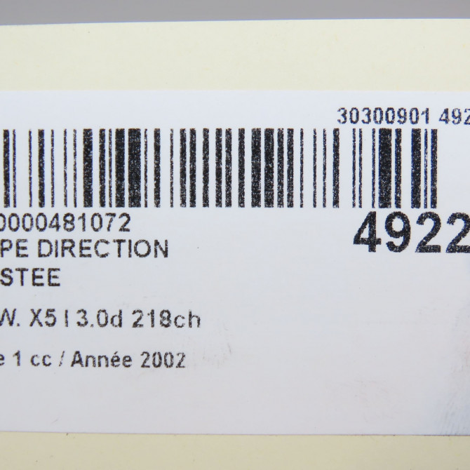 Pompe direction assistee occasion B.M.W. X5 I Phase 1 04-2000->12-2006 3.0d 218ch 32416756930 6