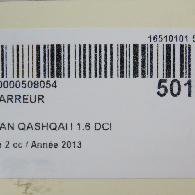 Démarreur occasion NISSAN QASHQAI I Phase 2 03-2010->04-2014 1.6 DCI 130ch 2330000Q3JEX 7