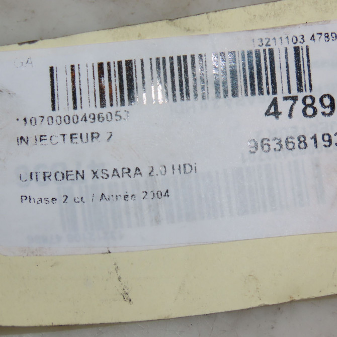 occasion CITROEN XSARA Phase 2 09-2000->12-2005 2.0 HDi 90ch 1980F0 2