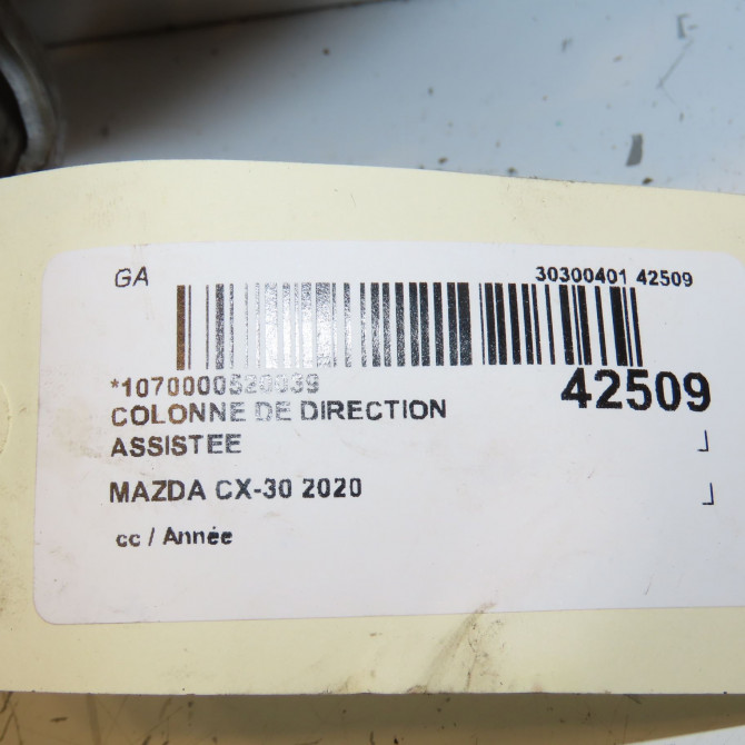 Colonne de direction assistee occasion MAZDA DFR532150B 6