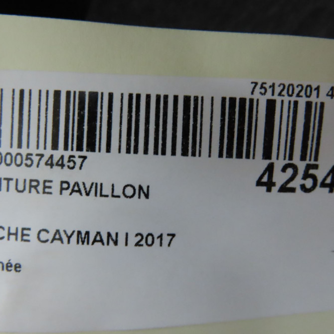 Garniture pavillon occasion PORSCHE 5