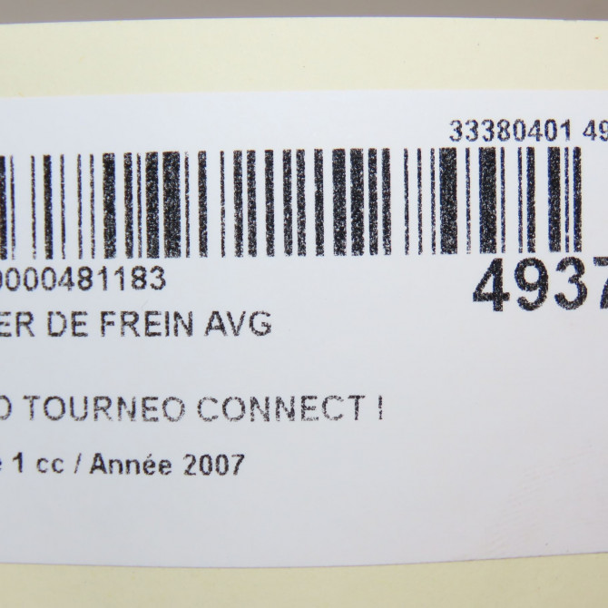 Etrier de frein avant gauche occasion FORD TOURNEO CONNECT I Phase 1 03-2003->04-2009 1.8TDdi 90ch 6