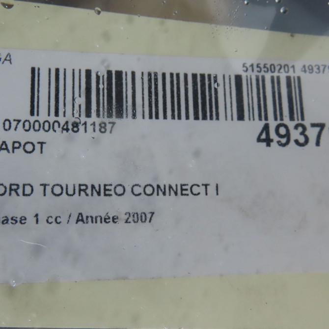 Capot occasion FORD TOURNEO CONNECT I Phase 1 03-2003->04-2009 1.8TDdi 90ch 5