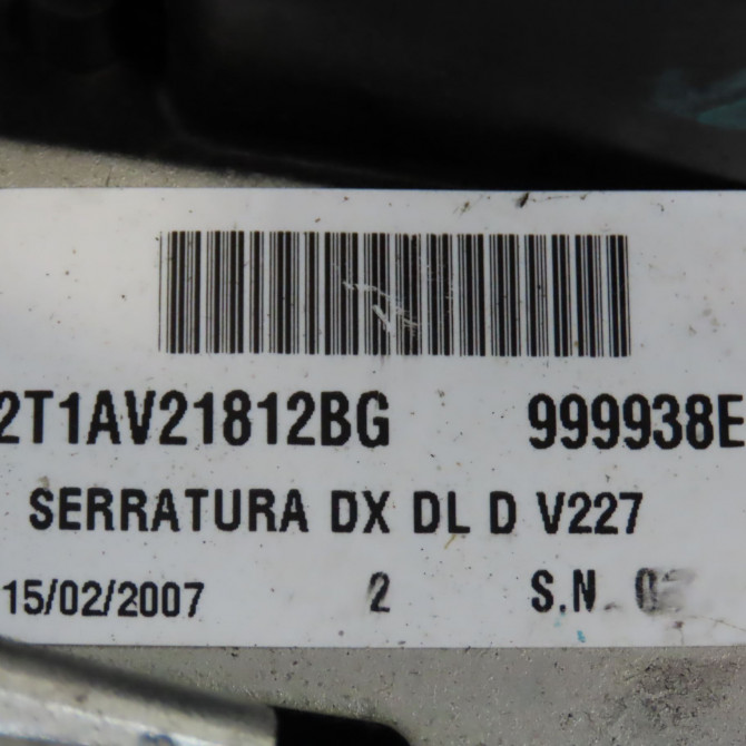 Serrure porte avd occasion FORD TOURNEO CONNECT I Phase 1 03-2003->04-2009 1.8TDdi 90ch 5